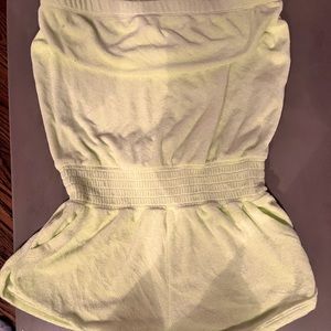 Neon yellow cover up